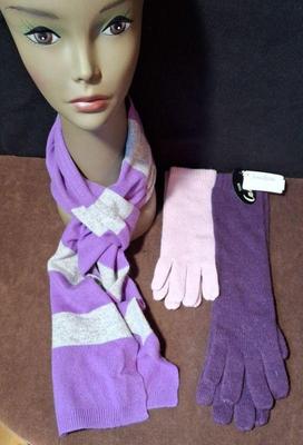 Neiman Marcus Cashmere Gloves * Nordstrom Cashmere Gloves * Talbots Cashmere Scarf *
