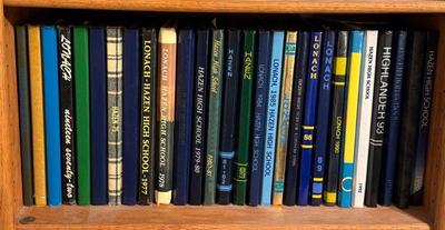 Lonach - Hazen High School Yearbooks * 28 Unique Books * 1968 - 1996 *
