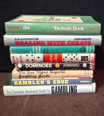 Collectible * Vintage * Books On Gambling * 2 First Editions *
