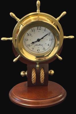 Seth Thomas Ship’s Wheel Clock * Nautical
