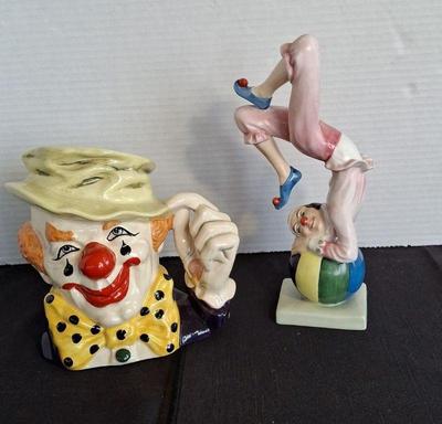 Royal Doulton ‘ The Clown ‘ Character Jug * Tumbling Clown *
