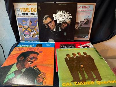7 Jazz Albums * Brubeck Greatest Hits CL9284 * Cannonball Adderly Quartet In Chicago SR60134 *

