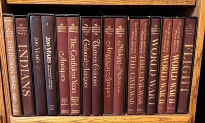 1977 American Heritage History Book Collection * 11 Boxed Sets * Gorgeous Illustrations
