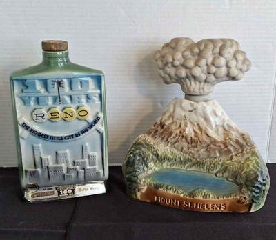 Reno 100 Years Decanter * Mount St. Helens Decanter *

