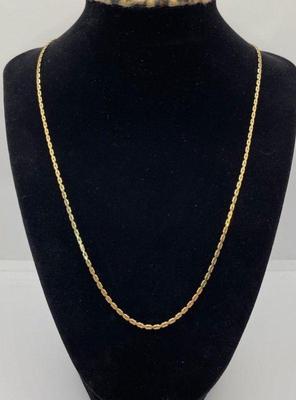 14K Yellow Gold Chain Necklace
