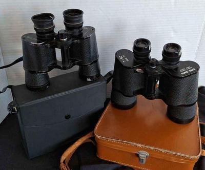 2 Pair Binoculars * Mark IV * Super Zenith *
