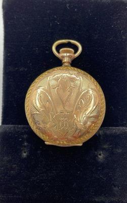 Antique 1906 7 Jewels Hampden Pocket Watch

