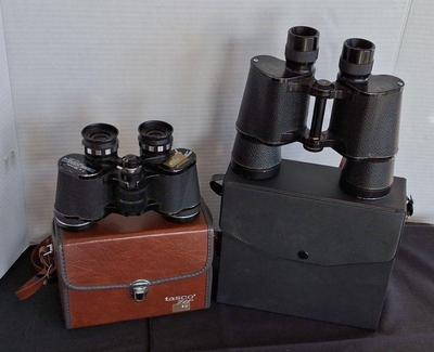 2 Pair Binoculars * Tasco * CEZ *
