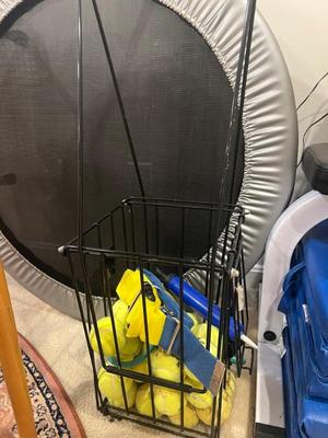 Exercise and tennis equipment