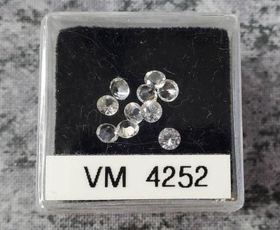 White sapphires