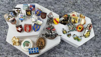 International souvenir and other pins