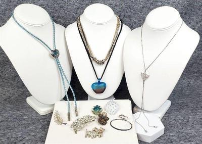 Bolo ties pins, necklace pendants