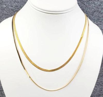 18k gold necklaces