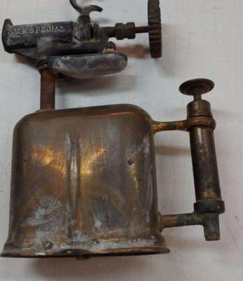 Antique blow torch