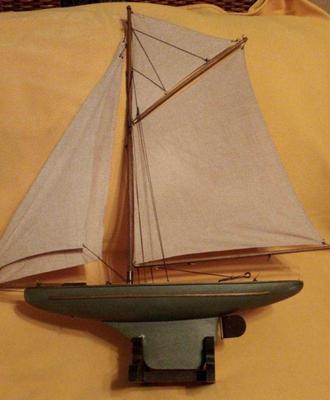 Large pond sail boat model