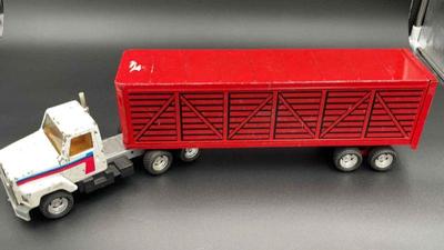 Vintage Ertl Tractor Trailer * stock # 3605
