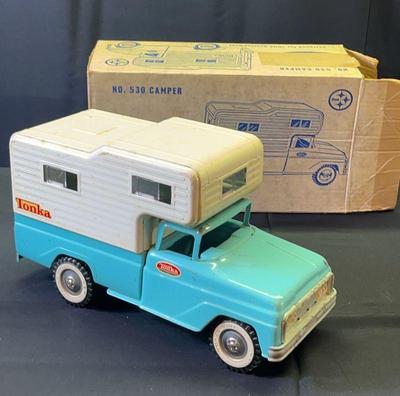 Vintage Tonka Camper with Original Box * No. 530
