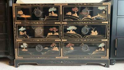 Asian chest of drawers