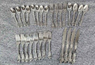 Baroque by godinger flatware sevice for 4
