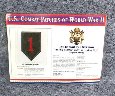 Us combat patches of world war ii