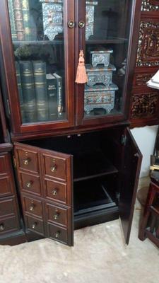 Cabinet with glass doors