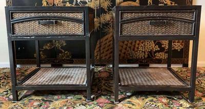 Matching asian night stands