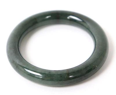 Lot 116 chinese spinach jade hair bangle 20 grams