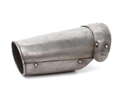 Lot 79 medieval armour vambrace ex higgins museum