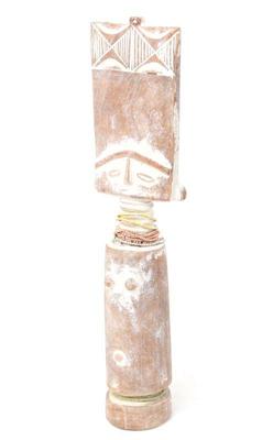Lot 464 african wood carved fertility doll