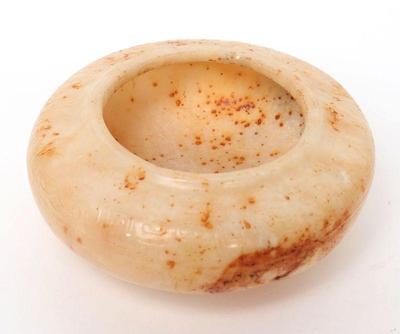 Lot 271 chinese white jade style hardstone bowl