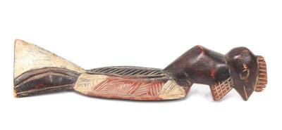Lot 477 african hand carved rooster