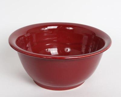 Lot 389 decorative chinese sang de boeuf bowl