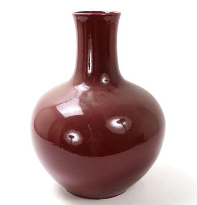 Lot 286 chinese porcelain bulbous body vase