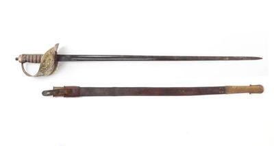 Lot 19 british infantry officer s sword, wwi george 5th