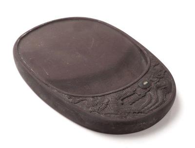 Lot 299 chinese heavy inkstone