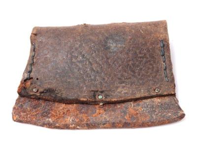 Lot 221 tibetan leather steel chuckmuck fire starter