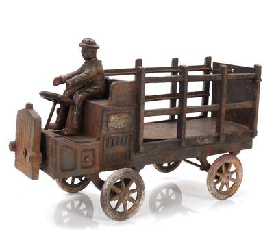 Lot 149 cast iron pepsi cola truck