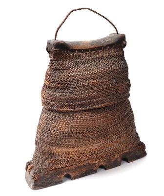 Lot 438 filipino hand made rattan and bamboo bag