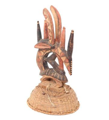 Lot 478 lovely antelope dance crest chi wara