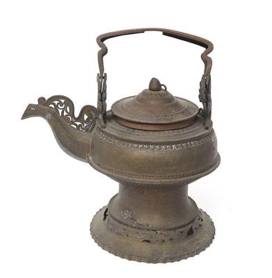Lot 218 brass wedding kettle pot sumatra