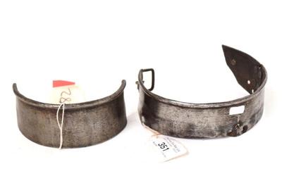Lot 83 elements of european armour 17th c.
