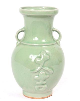 Lot 397 chinese celadon glazed porcelain vase