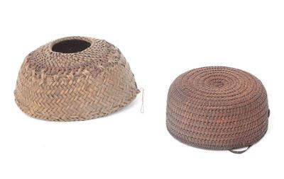 Lot 452 two hand made filipino hats