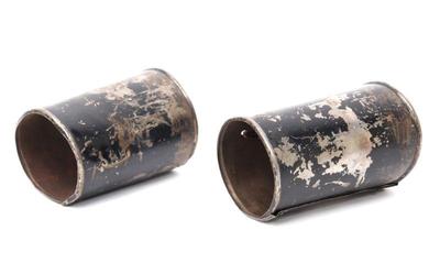 Lot 78 pair of armour vambrace ex higgins museum