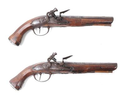 Lot 116 brace of italian flintlock pistols circa 1750's