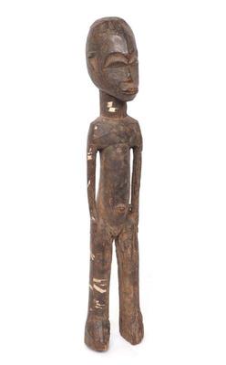 Sale Photo Thumbnail #313: Lot 322 authentic lobi bateba male statue