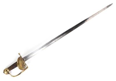 Sale Photo Thumbnail #6: Lot 7 fine hanovarian army sword circa 1750 1770