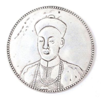 Lot 260 chinese silver style coin