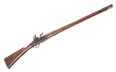 Sale Photo Thumbnail #107: Lot 112 spanish military miquelet flintlock rifle 18th c.