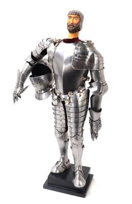 Lot 134 old tower miniature suit of armour 16th c. style